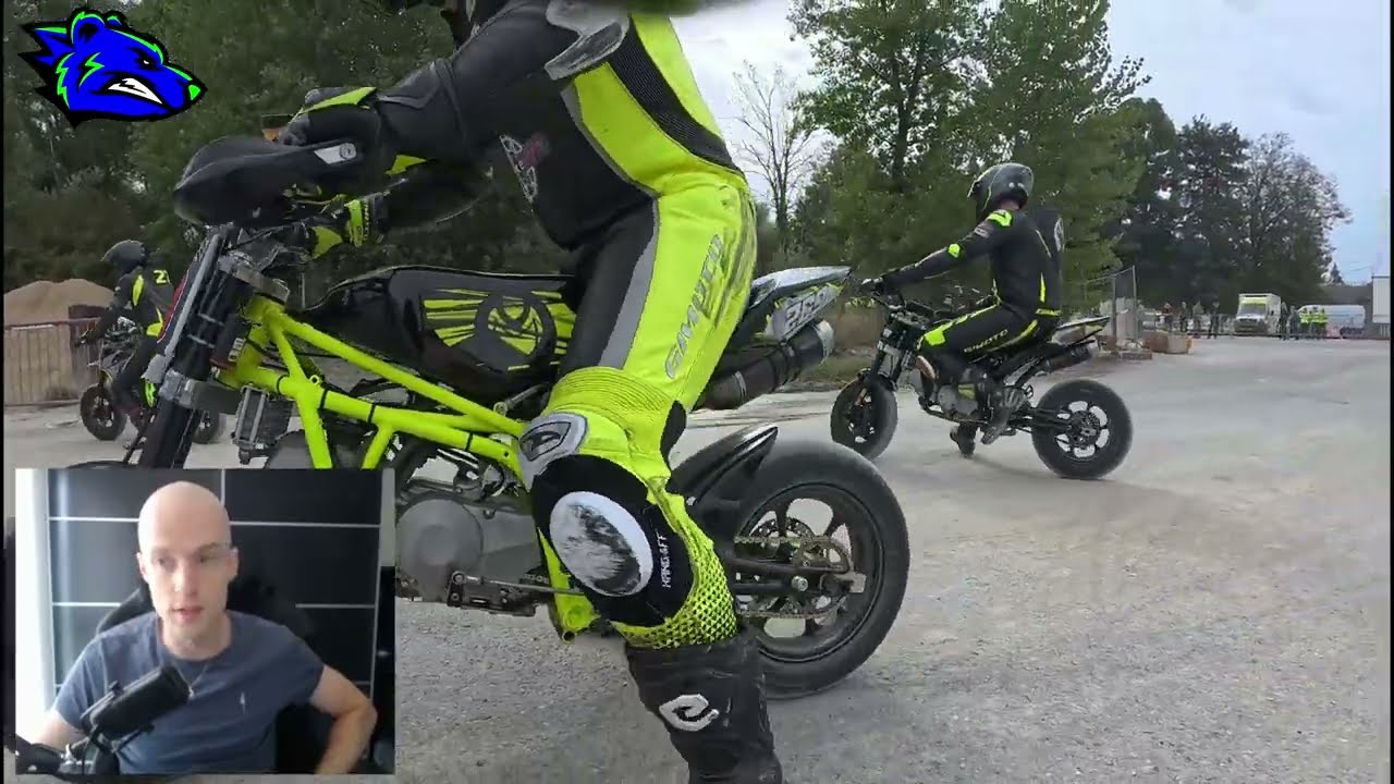 Minibike Road Racing Action! Bürglen 2024 Rennlauf 2 Bärtschi 404 - SAM  Meisterschaft