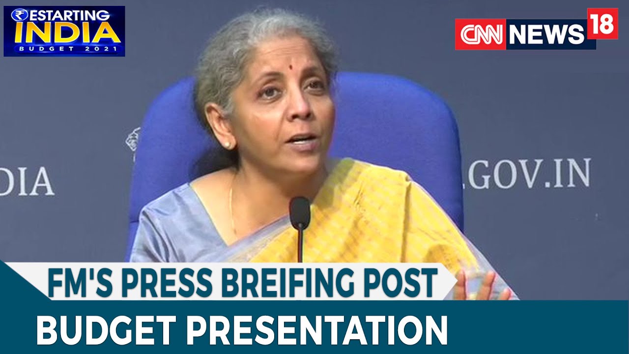 FM Nirmala Sitharaman Says The Budget Comes At A Time When All Of Us Give Impetus To The Economy