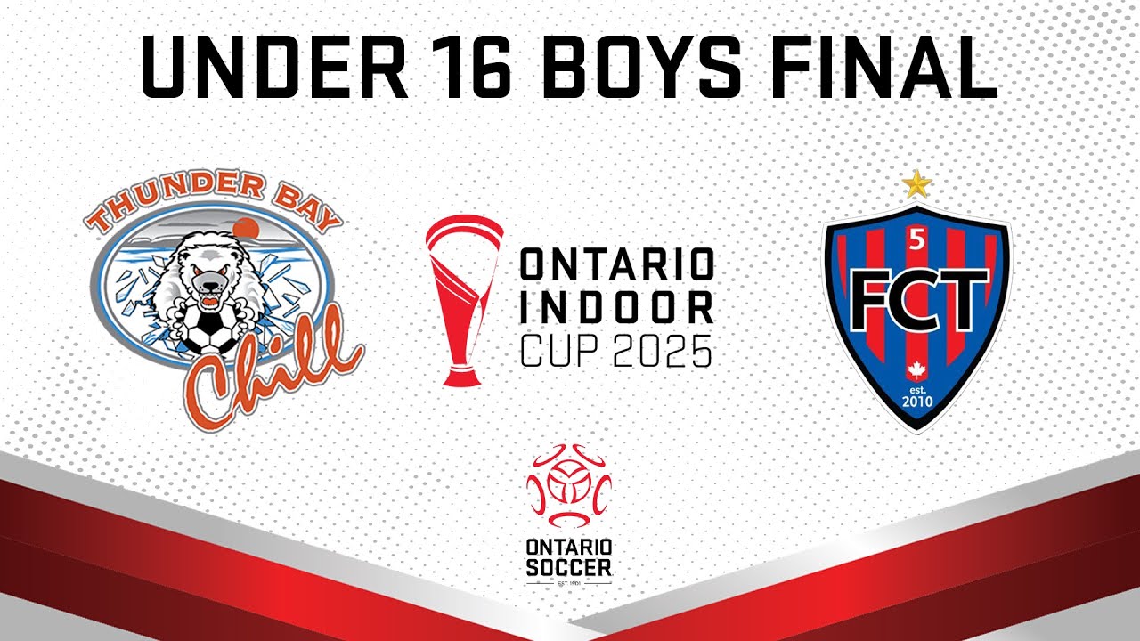 U16 BOYS FINALS - 2025 Ontario Indoor Cup Finals