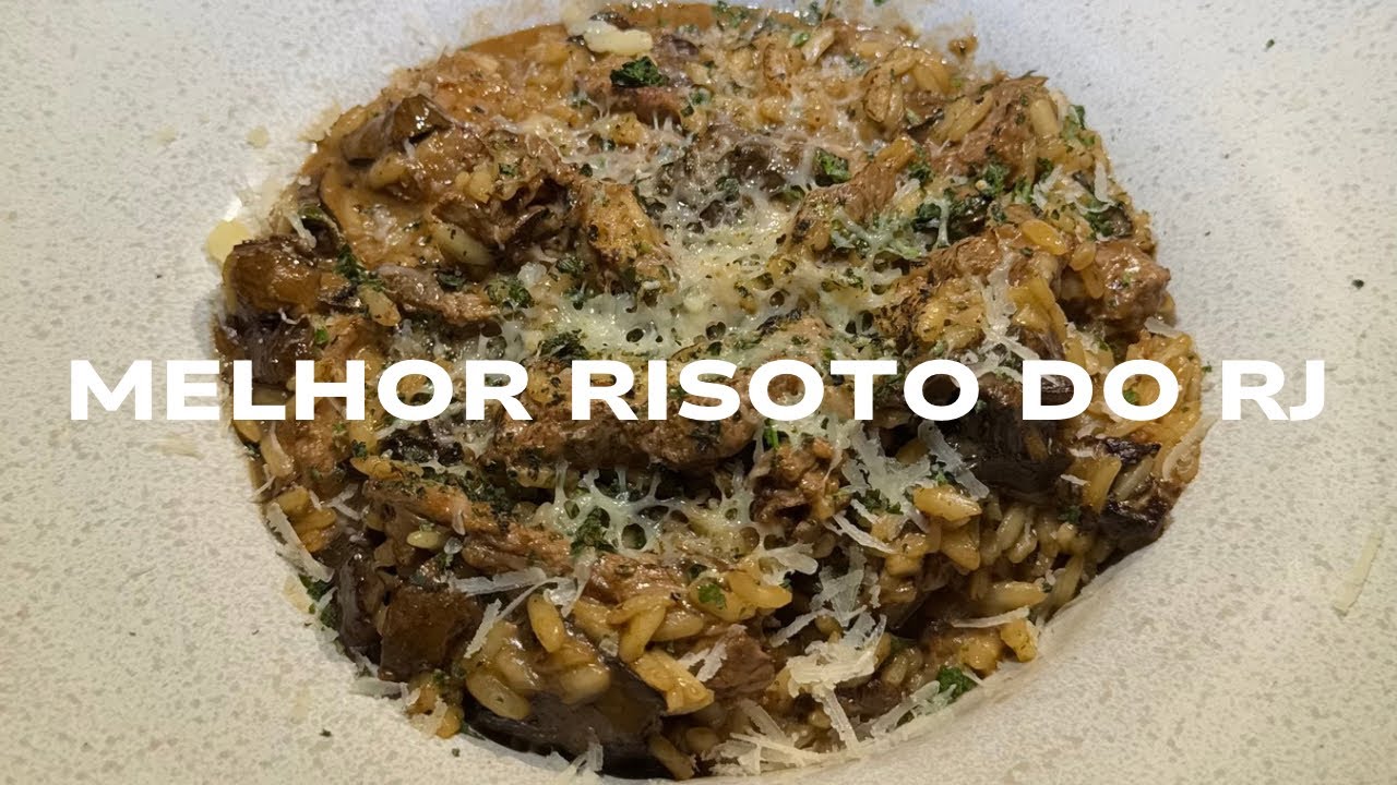 Comi o melhor risoto do Rj 😍