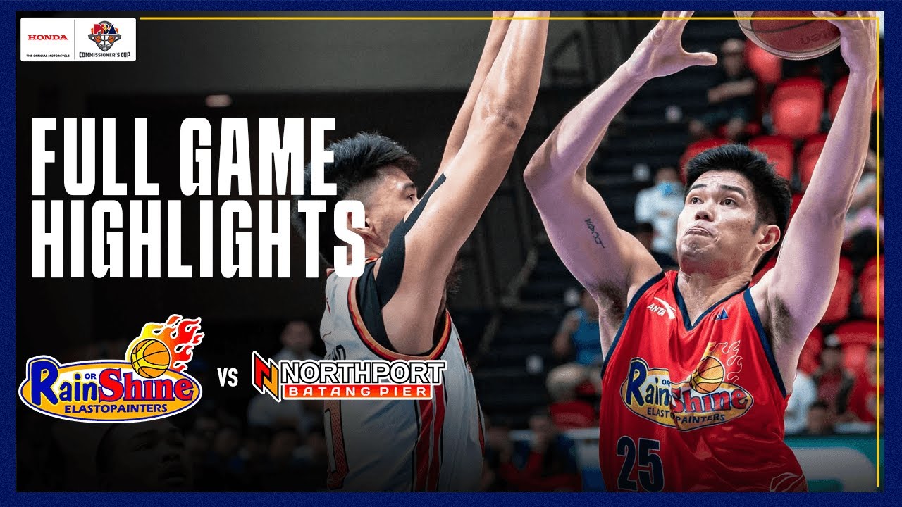 RAIN OR SHINE vs NORTHPORT | FULL GAME HIGHLIGHTS | PBA SEASON 49 COMMISSIONER’S CUP | JAN 16, 2025