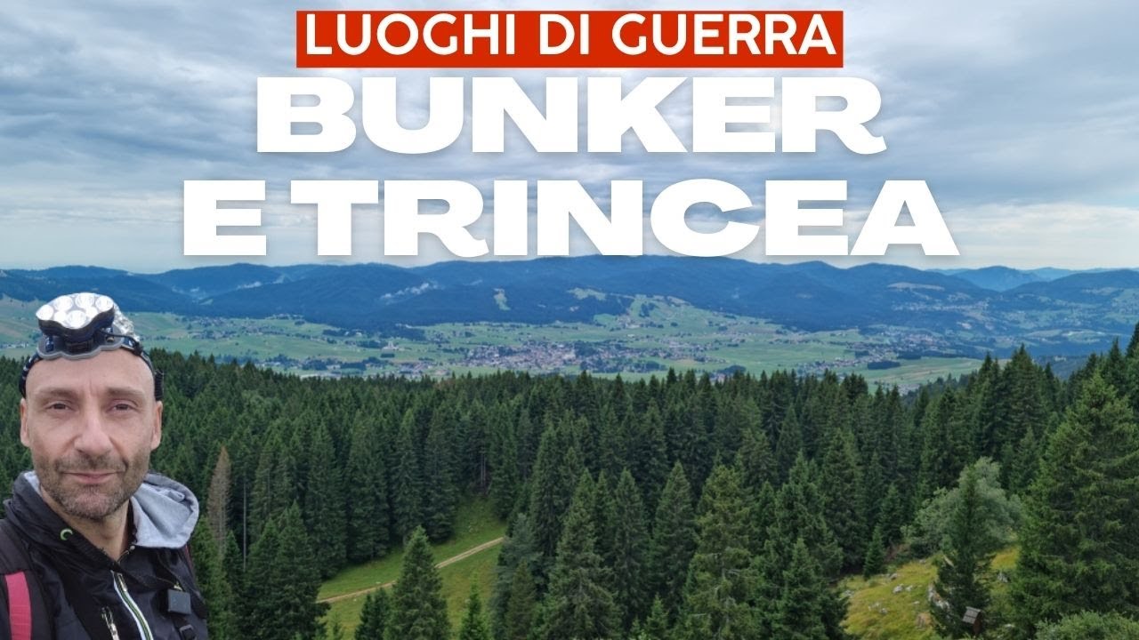 Luoghi di guerra, Monte Zebio : Bunker e Trincea