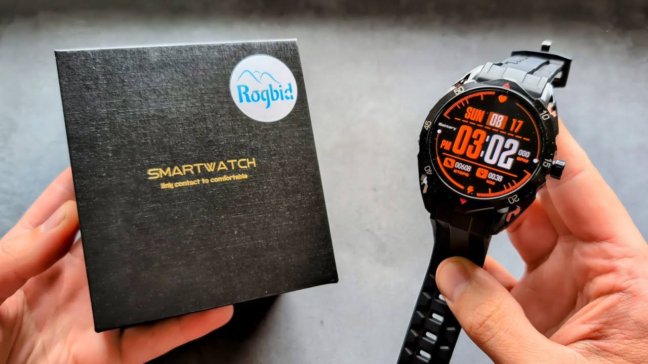 Rogbid M2 GPS Smartwatch - Unboxing & Full REVIEW  / Offline MAPS + 4GB Music Storage