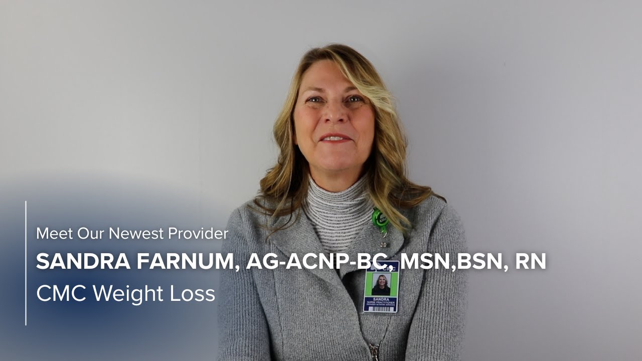 New to the CMC Weight Loss Team | Sandra Farnum