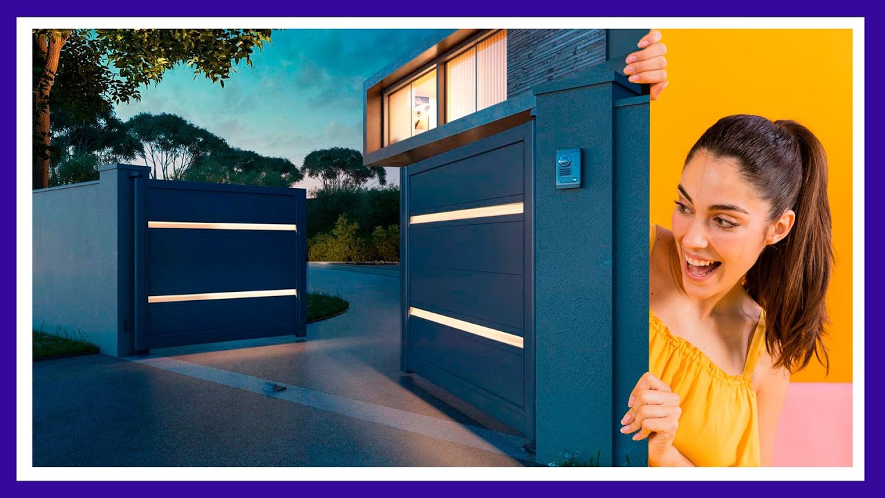 🥇 PORTONES MODERNOS 2026 🚀 DISEÑOS DE Puertas Electricas 💪 Portones Modernos con Puerta Incluida 🔔