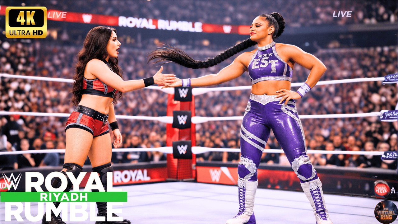 Бианка Белэр против Роксанн Перес • Королевская битва • 2 февраля 2026 г. 👑 #biancabelair #roxann...