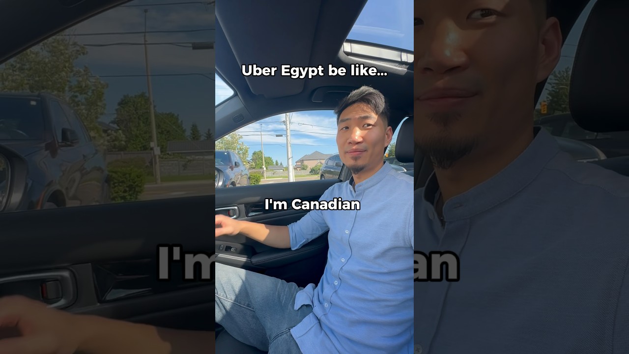 When you tell them you're Canadian in Egypt #egypt #korean #canadian