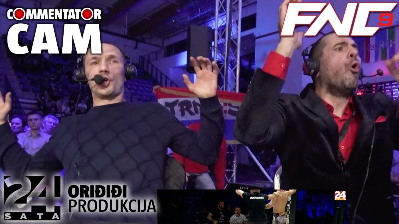 Marko Petrak i Matej Truhan 'u transu' tijekom FNC 9! | COMMENTATOR CAM