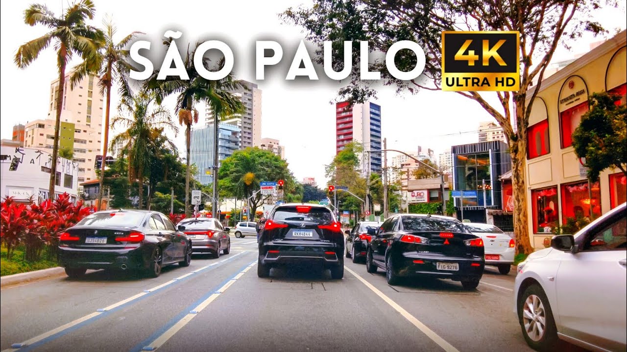 🇧🇷 Pinheiros, Itaim Bibi e Vila Olímpia, São Paulo 4K