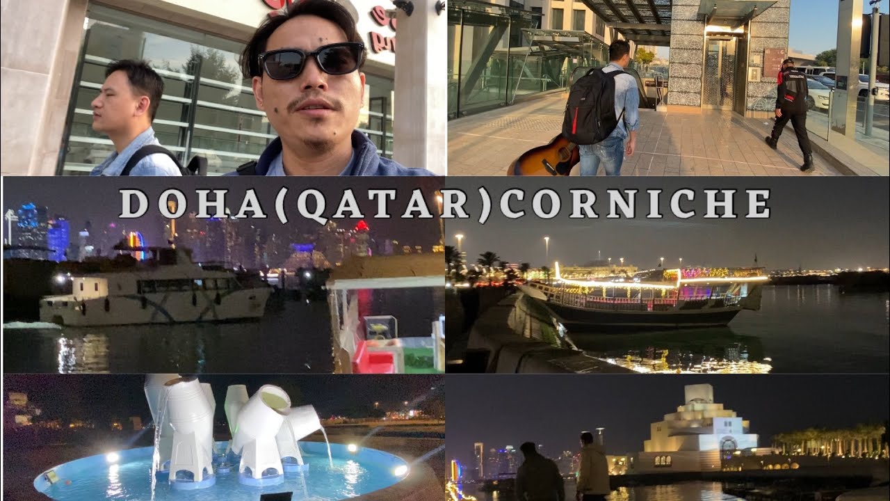 DOHA CORNICHE VLOG / NEPALI LIFESTYLE IN QATAR