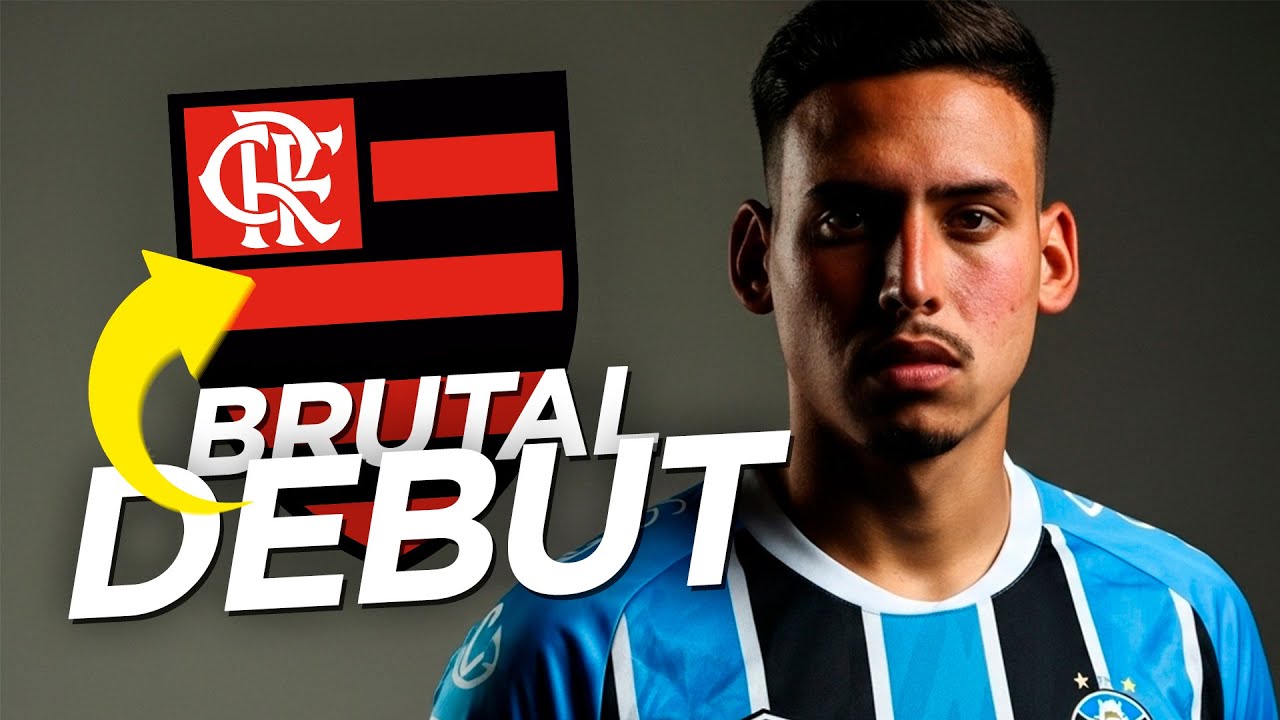 ERICK NORIEGA sorprende a los BRASILEÑOS en su DEBUT CON GREMIO ante FLAMENGO