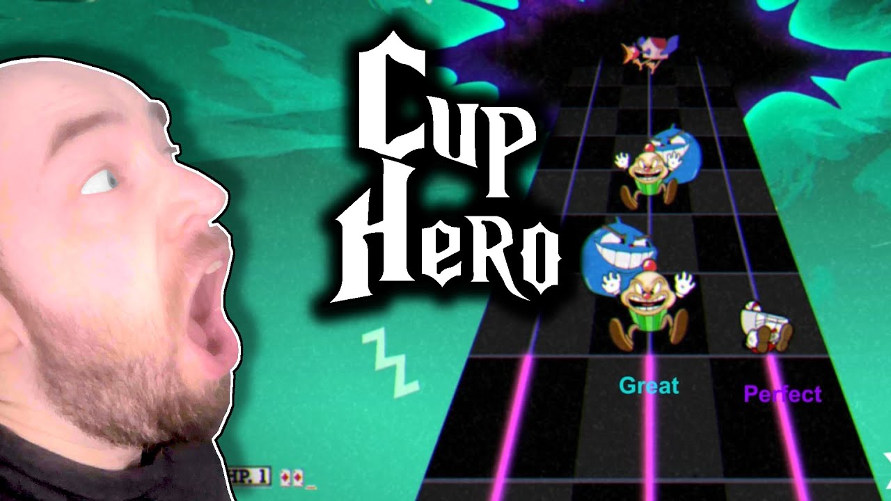 The HARDEST Cuphead Mod added an EXTREMELY difficult RHYTHM Game?!