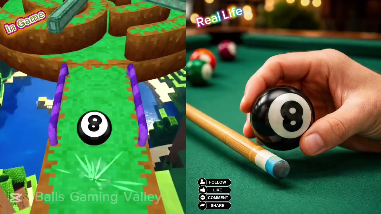 GOING BALLS GAME 🏀🔥🏈 IN GAME VS REAL LIFE VS MOST SATISFYING VS BATTLE VS SPEED
