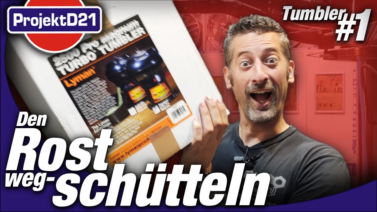 Mini Gleitschleifmaschine zum Reinigen von Schrauben | Unboxing | WEST-BERLIN-CUSTOMS