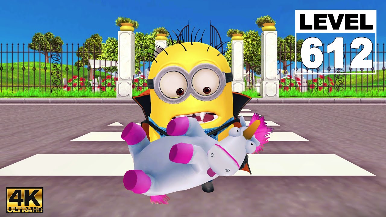 Minion Rush Vampire Minion run 12K meters at Minion Park - LEVEL 612