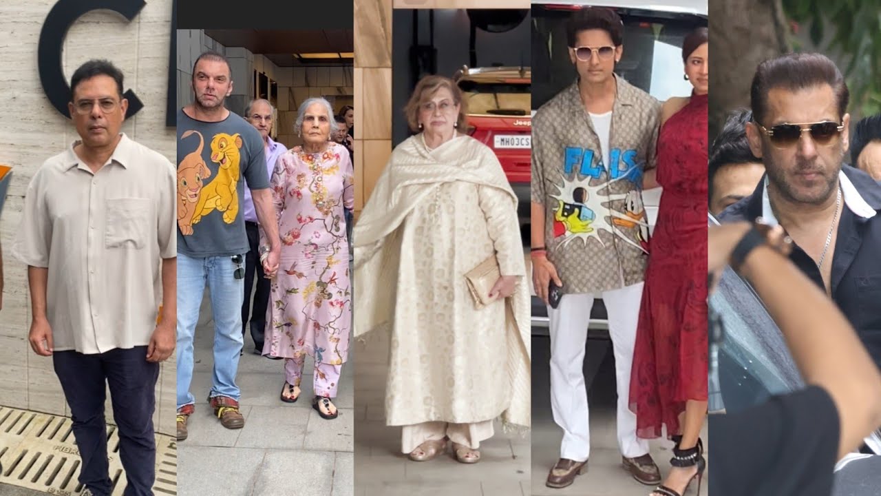 Sshura Khan Baby Shower Salman Khan Sohail Khan Ravi Dubey Sargun Mehta  Helen 😍❤️