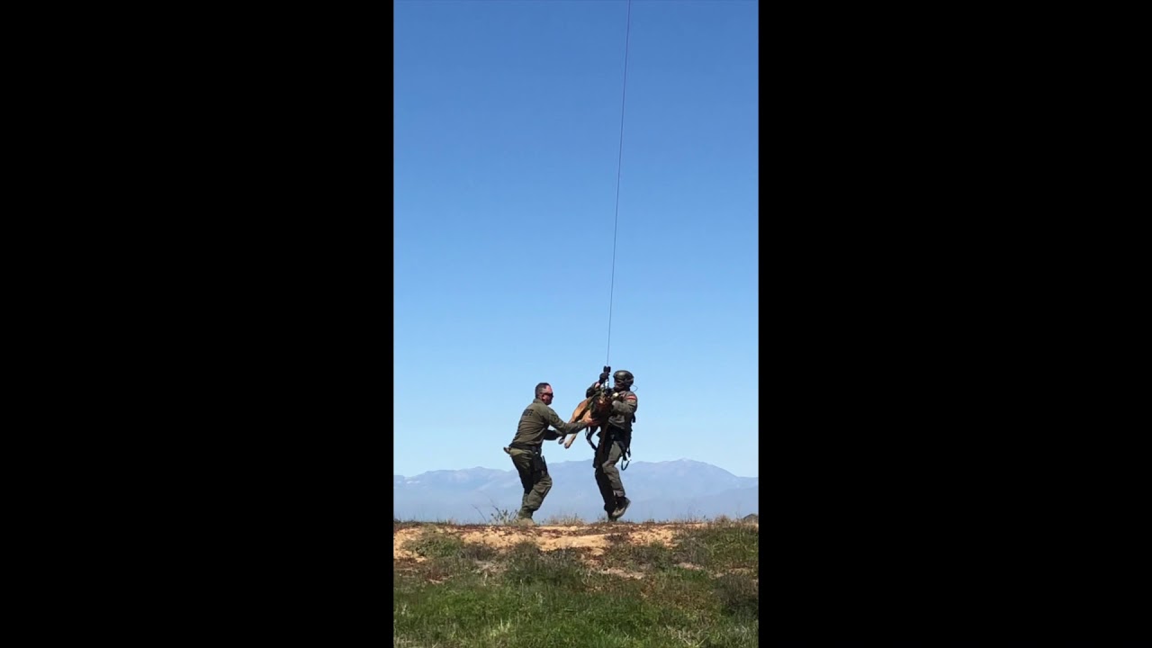 OCSD K9 Air Support Training