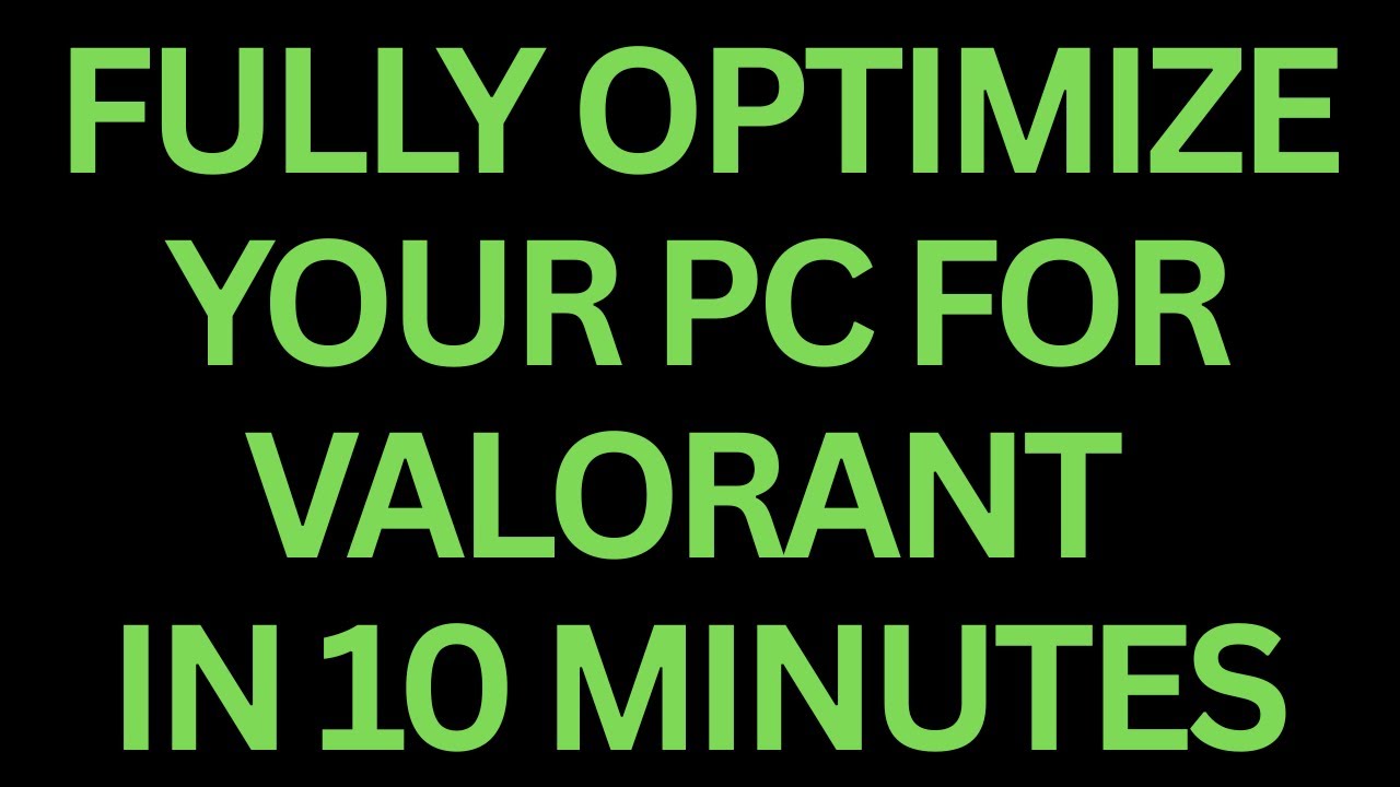 Fix this mistake, fix your FPS