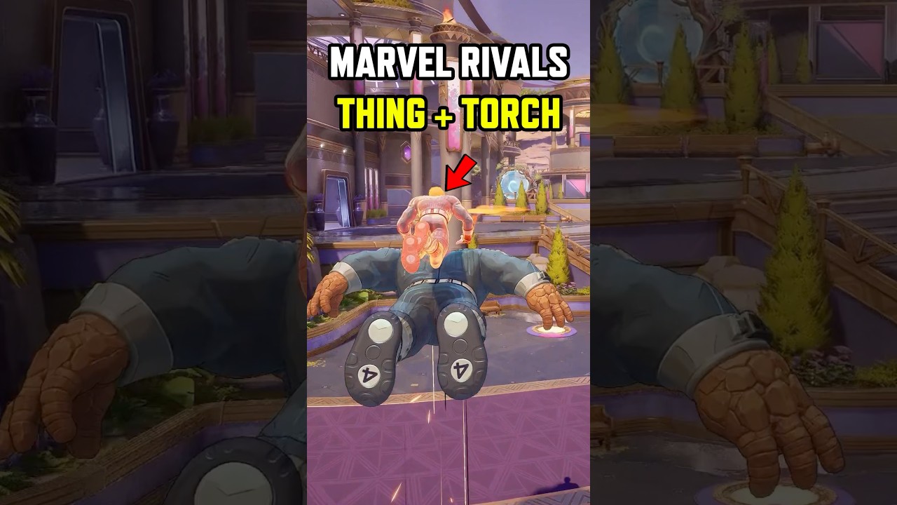 MARVEL RIVALS REVEALED THE THING AND HUMAN TORCH TEAM UP!
