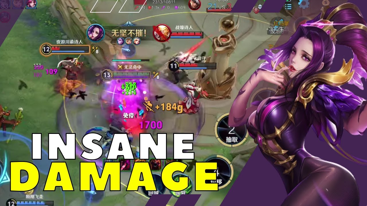 Mi Yue Full Damage Build | Honor of Kings