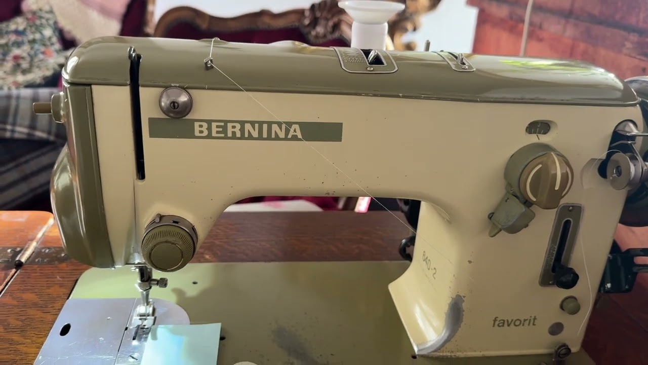 Wind and insert a bobbin on a Bernina 640-2