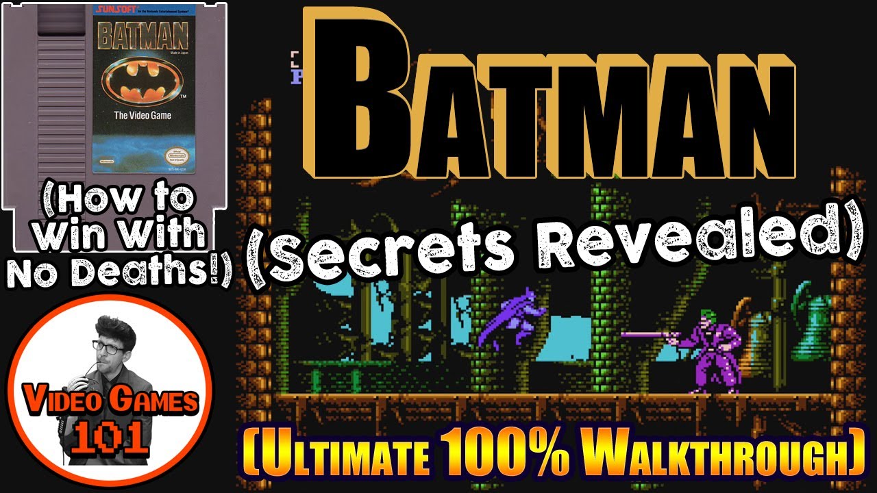 Batman NES Walkthrough | 100% Guide | Video Games 101