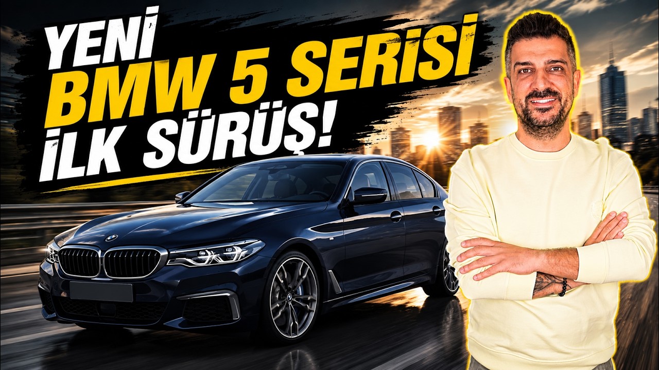 Doğan Kabak | Yeni BMW 520d G30 - İlk sürüş | Bu Otomobil Sürücüsüz Gidiyor