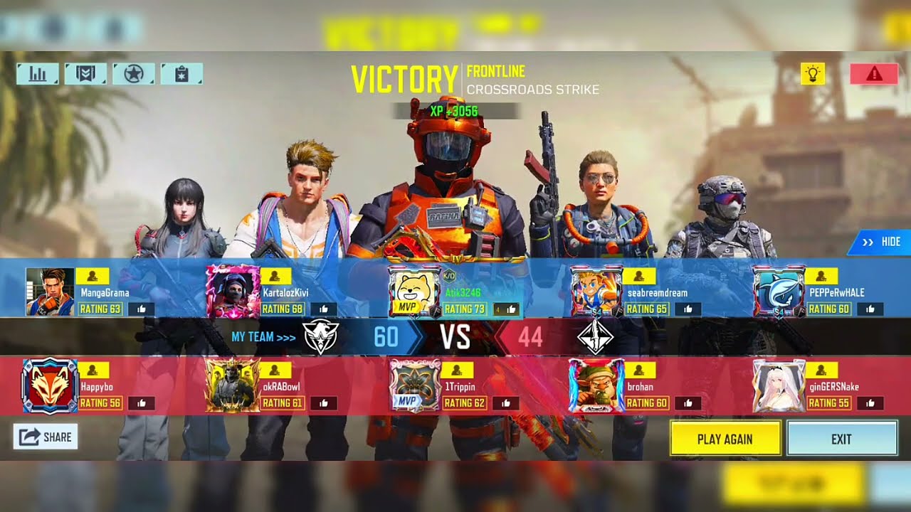 CODM Gameplay | Rank Match  | M4 Black Gold Royal