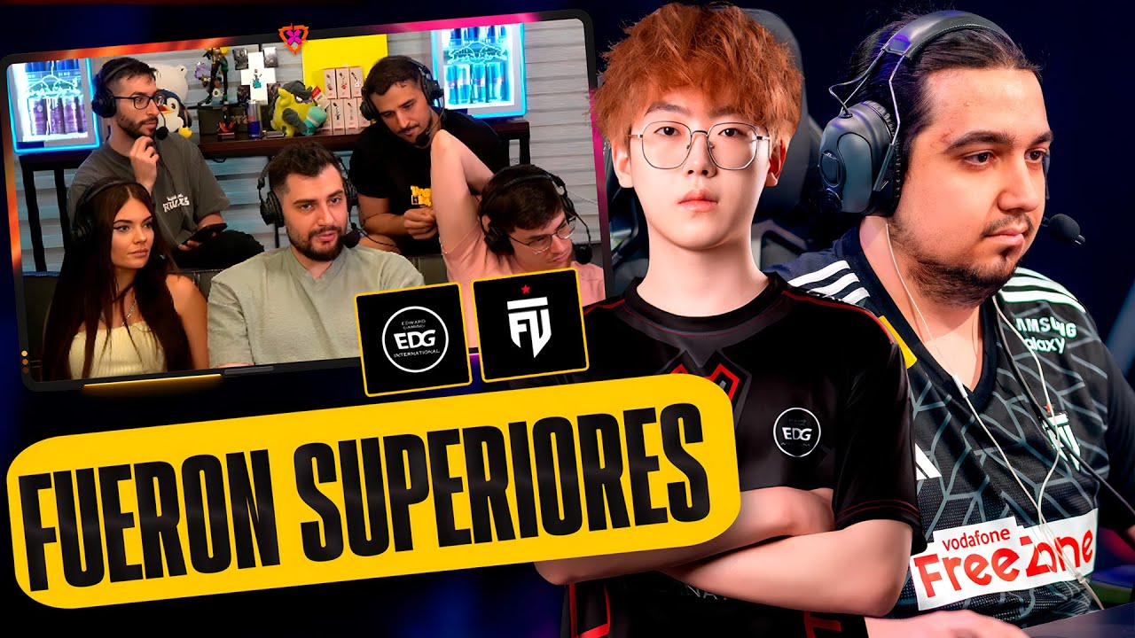 MIXWELL REACCIONA A EDG VS FUT - CHAMPIONS 2024 | Heretics Mixwell