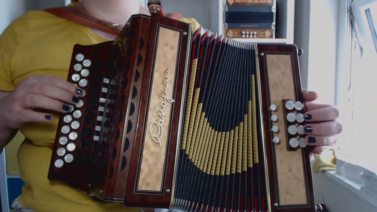 Rusty Gully // Dusty Miller | Faster | Melodeon Mel Biggs Playford 32 Hornpipes