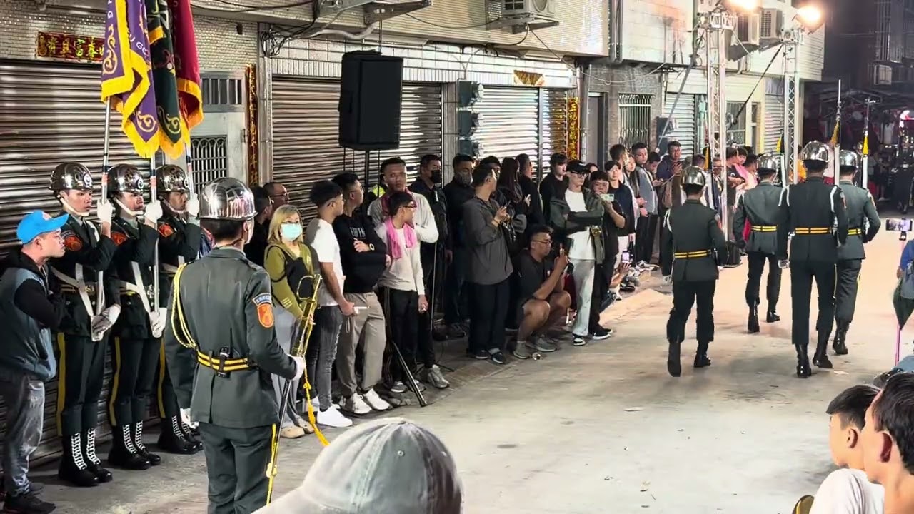 【 高雄左營太子宮～乙巳年往龍水化龍宮謁祖進香暨慶成入火安座平安遶境 】～12 宜蘭國光樂儀隊 入廟參香 2026/02/14