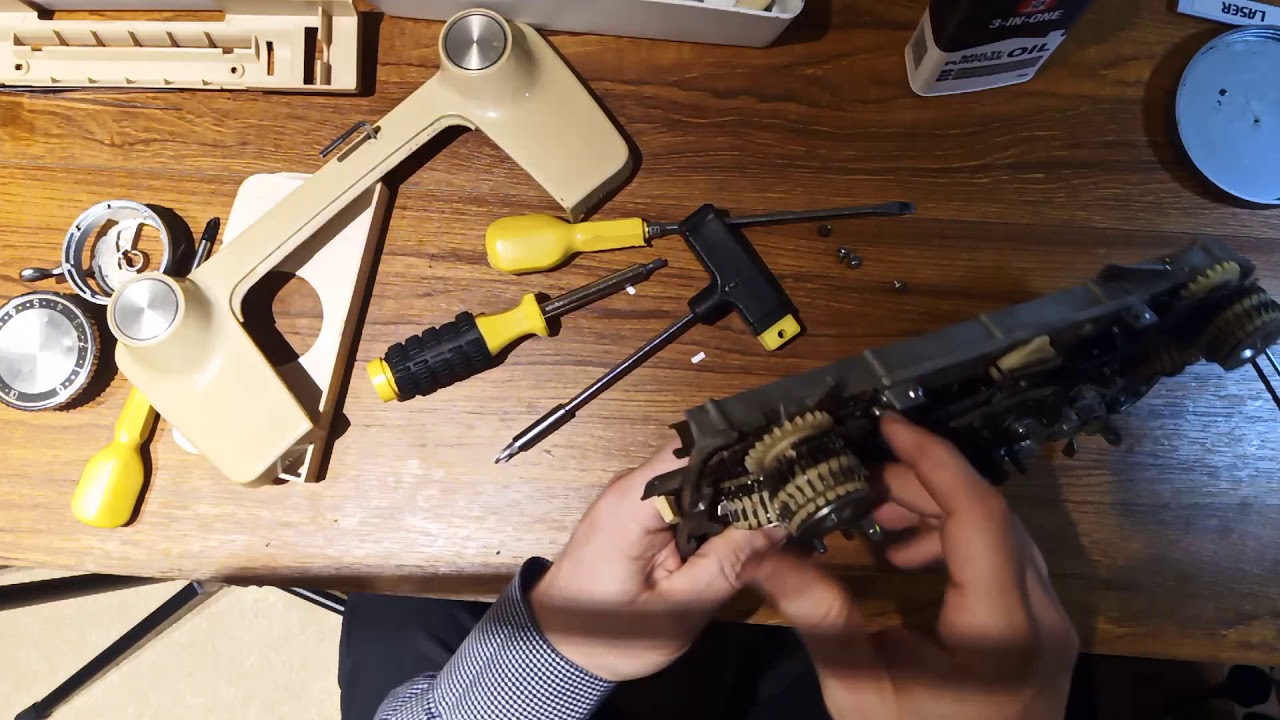 Knitting Machine Restoration part 7: A carriage turns into a pumpkin