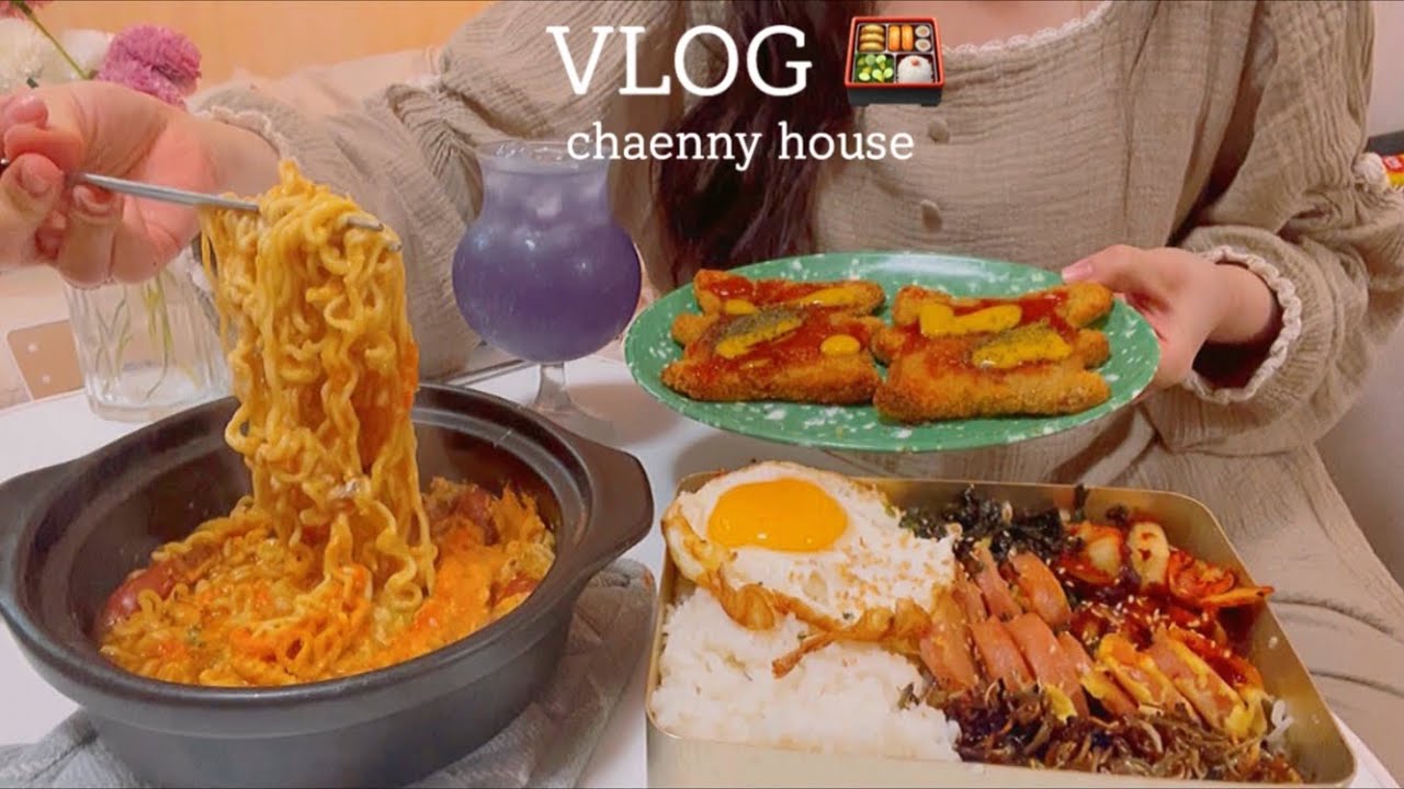 ENG) Living alone Vlog 👗 Shopping daily life (buldak curry, cheese tteokbokki, Korean food, cooking