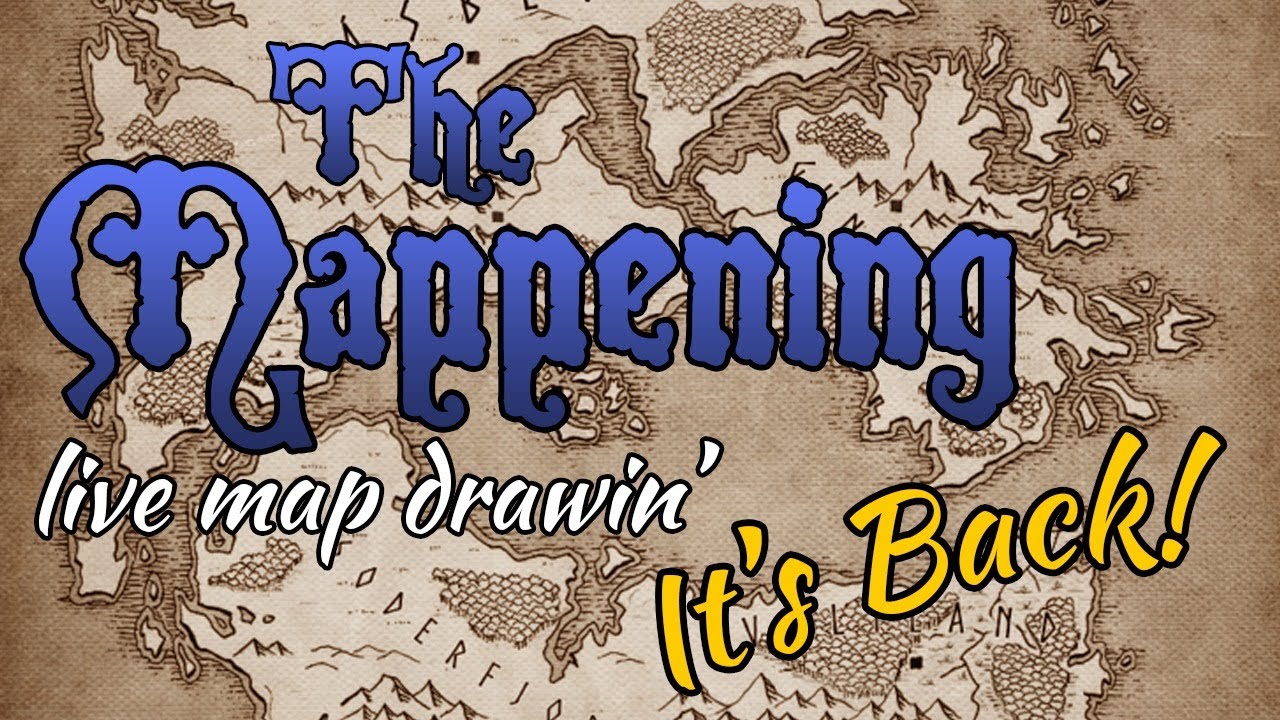 The Mappening - Live Map Drawing (April 2020)