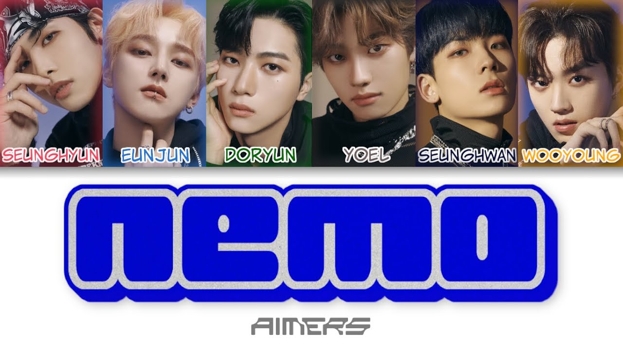 AIMERS(에이머스) - 네모(NEMO) Color Coded Lyrics (han/rom/eng)