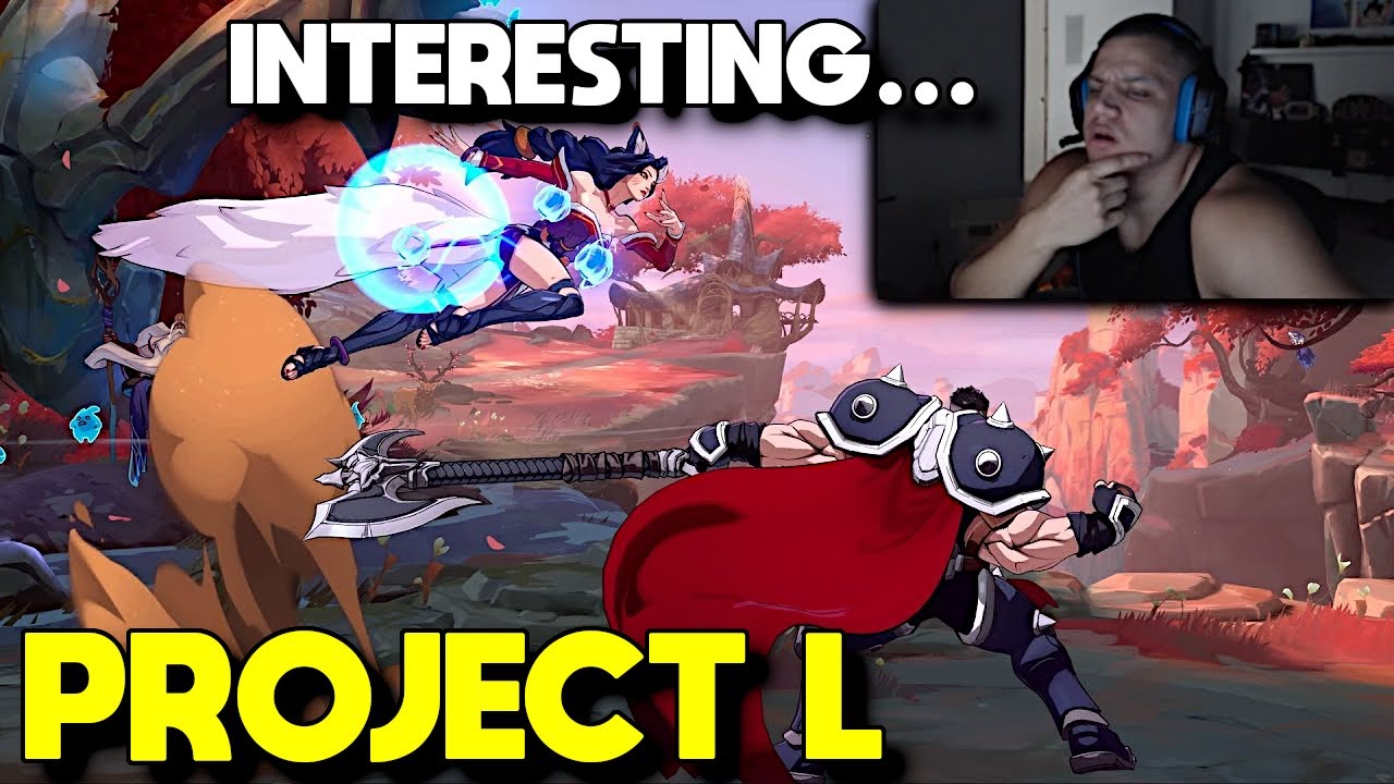 Tyler1 reacts to Project L Gameplay