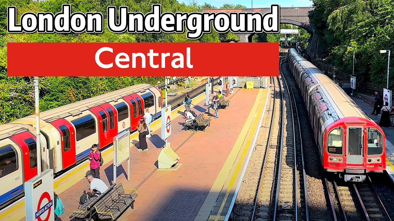 ⁴ᴷ⁶⁰ Exploring London's Central Line (2024)