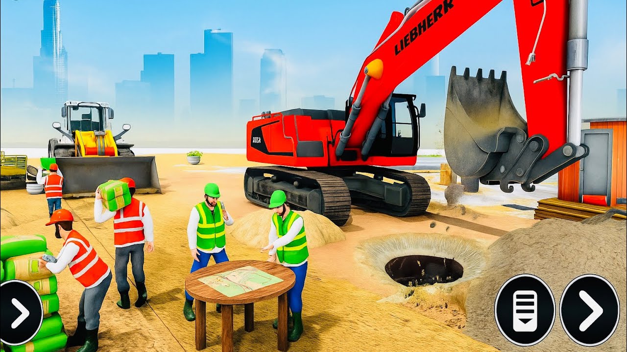 Extreme Heavy Construction Machines | Truck & Excavator Gameplay