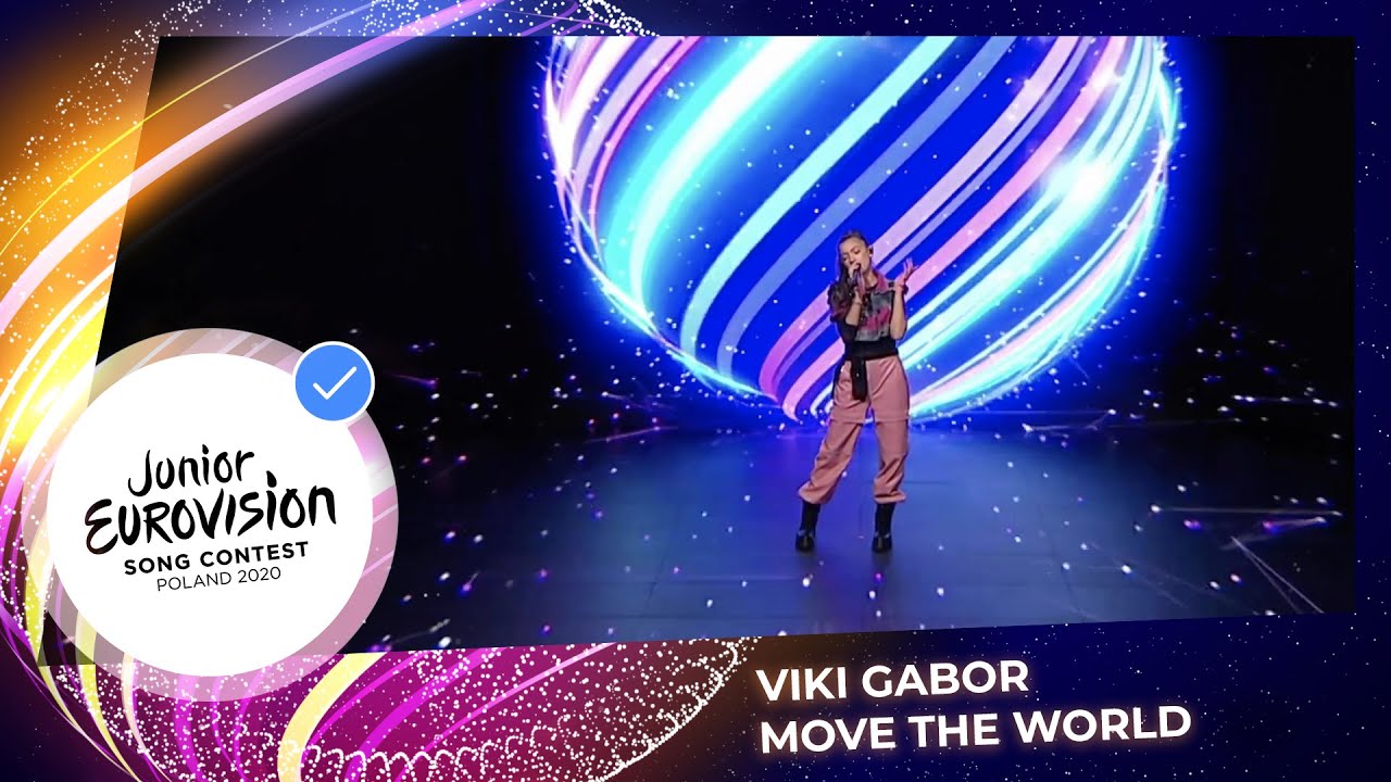Viki Gabor - Move The World - Opening Ceremony - Junior Eurovision 2020