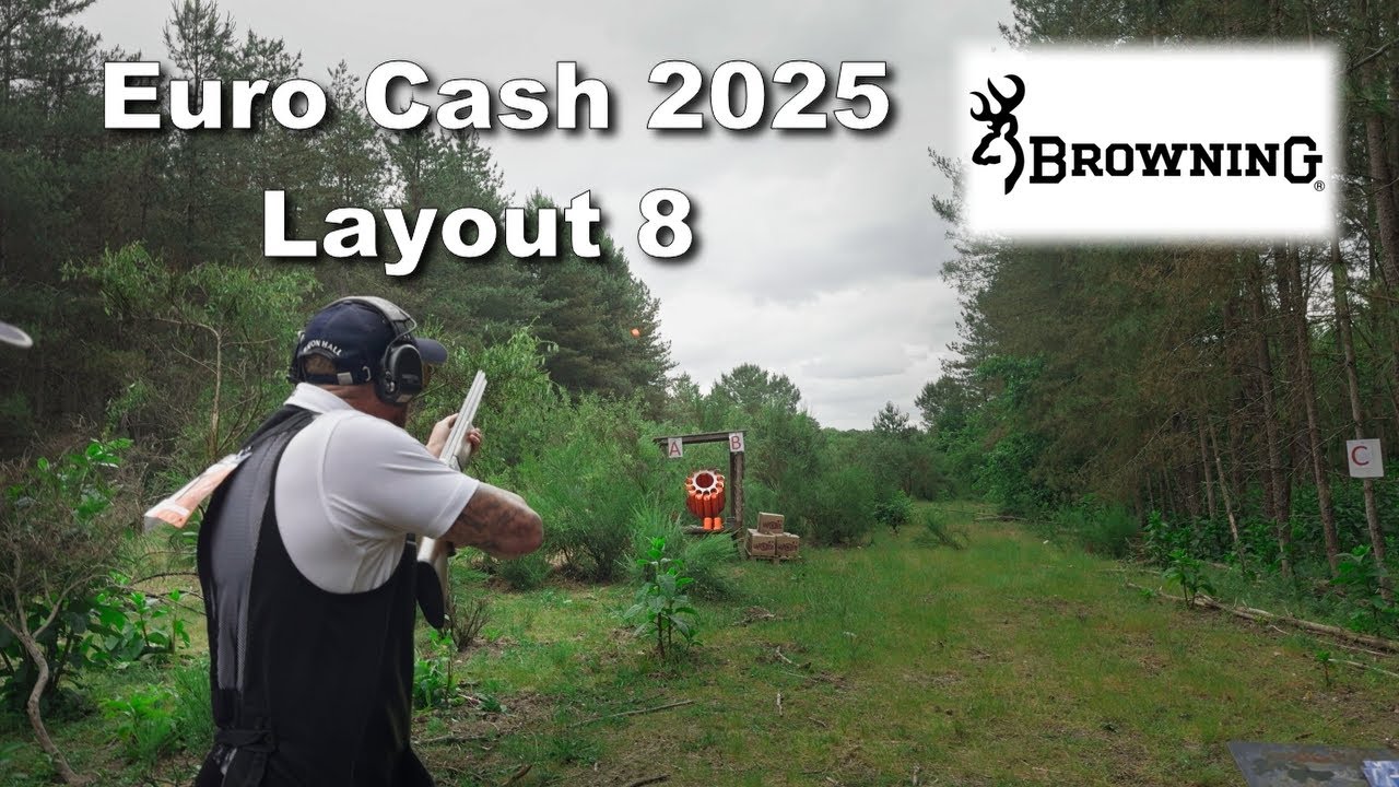 Europe’s Toughest Clay Shoot? | Euro Cash 2025 Parcours 8 – Browning in HDR