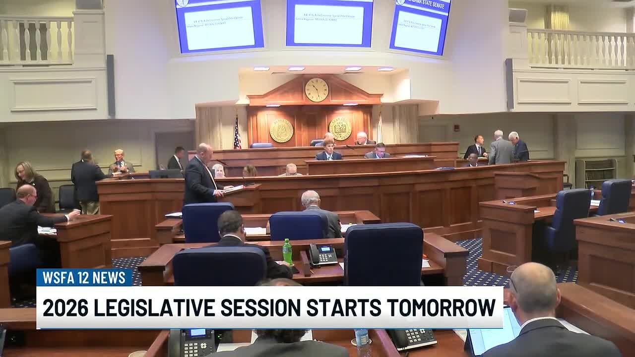 Alabama’s 2026 legislative session begins Tuesday