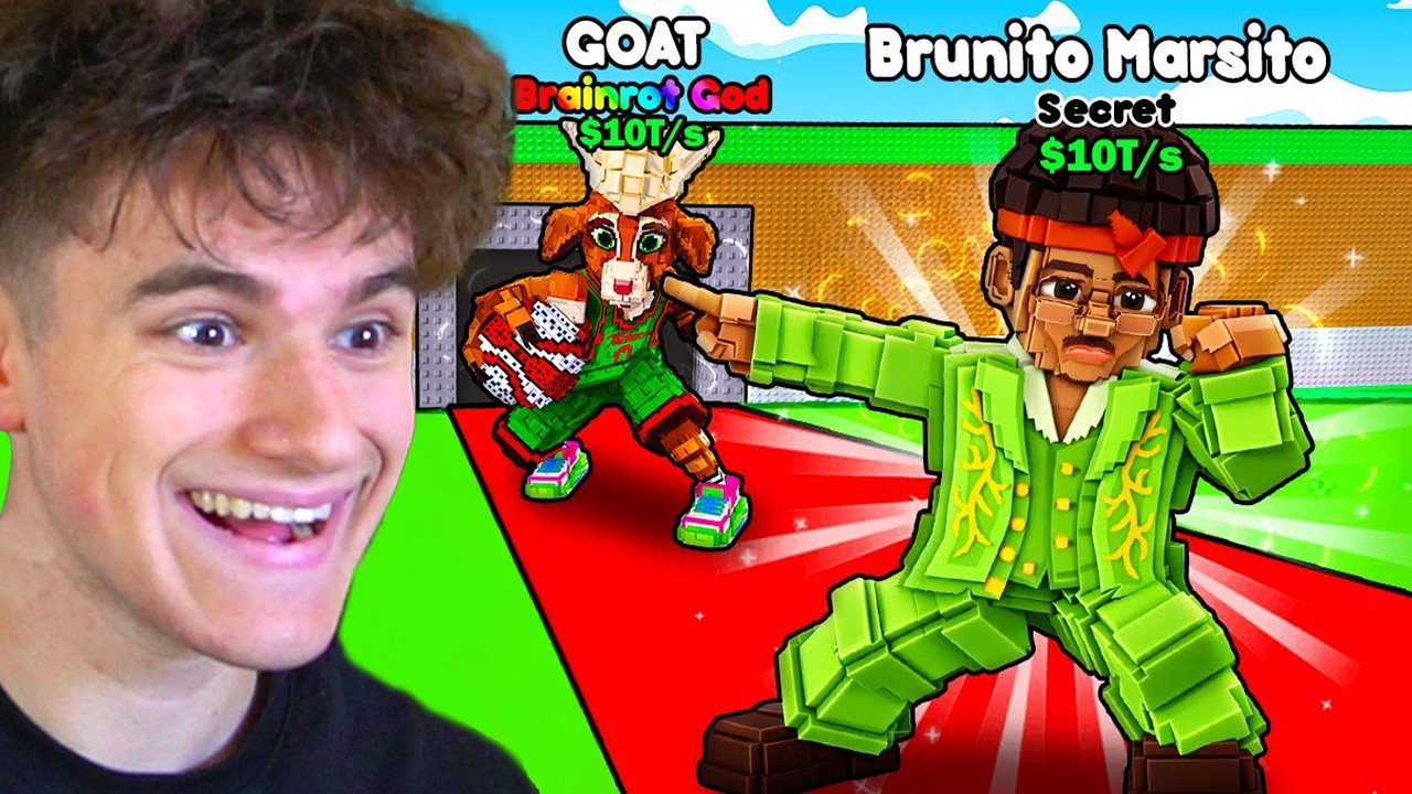 Ho SBLOCCATO TUTTI i NUOVI BRAINROT SECRET CON LA FORTUNA *999x* su STEAL A BRAINROT!