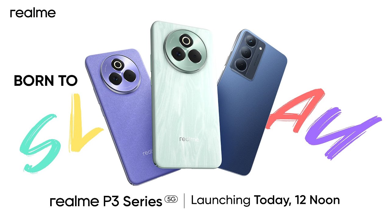 The #realmeP3Series5G is here! Are you ready to SLAY?