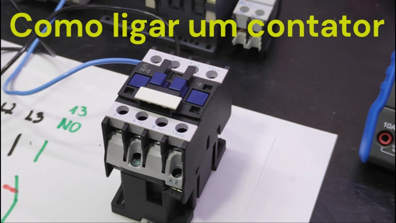 O QUE É CONTATOR, PARA QUE SERVE E COMO FUNCIONA