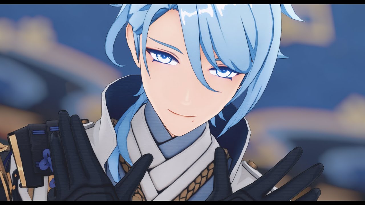 Genshin Impact MMD / Tartaglia ＆ Kamisato Ayato / LAMB