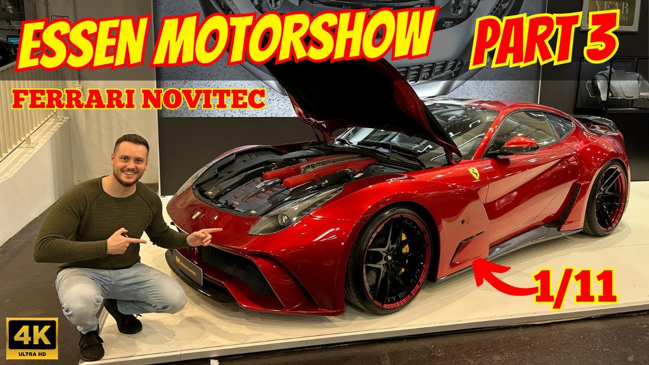 INSANE CAR LINEUP &ndash; Worlds fastest Audi RS7, Ferrari Novitec N-Largo S & More! | Essen Motorshow 3/6