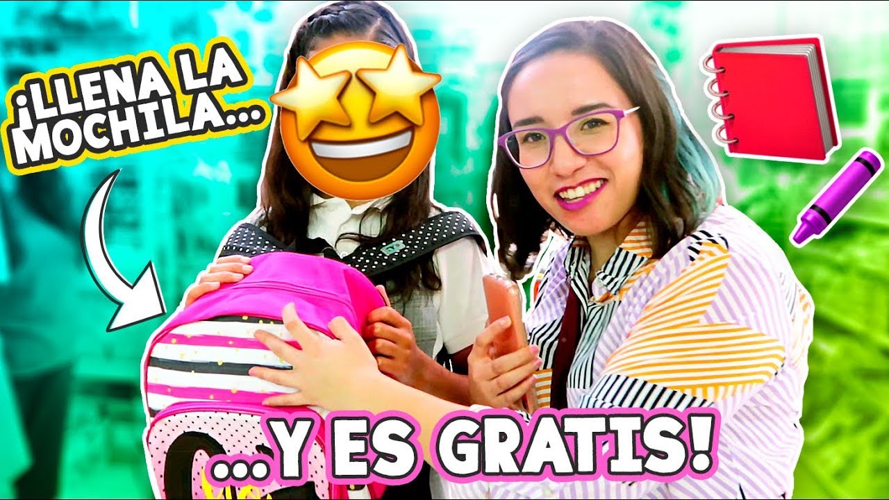 LE COMPRÉ TODO LO QUE QUEPA EN LA MOCHILA 😱  ✄ Craftingeek
