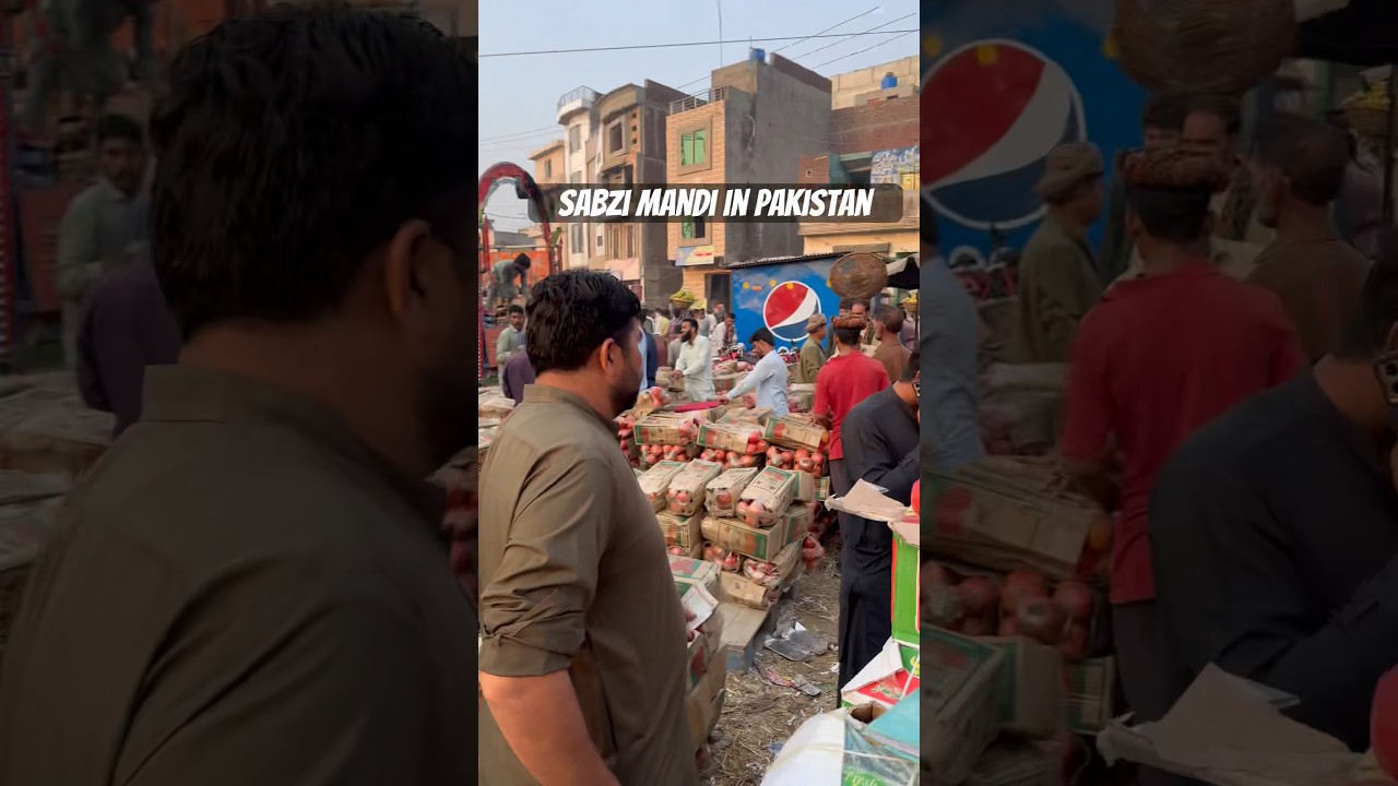 Sabzi Mandi in Pakistan - How to Sale Fruits in Pakistan