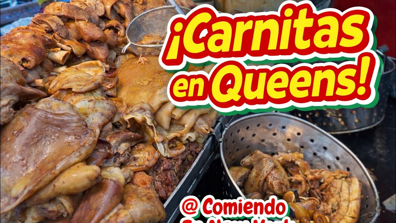  “Carnitas de Tacos El Lobo: Conociendo su Food Truck #4 en Queens”