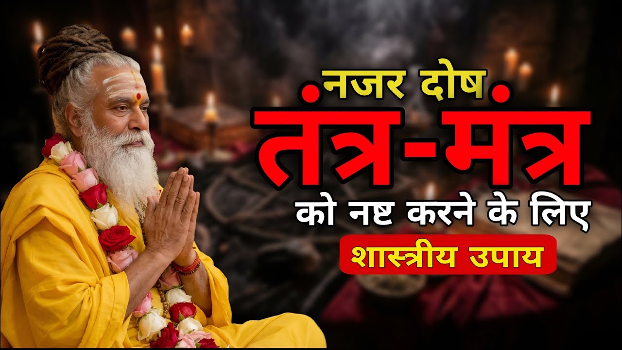 नजर दोष तंत्र-मंत्र को नष्ट करने के लिए शास्त्रीय उपाय